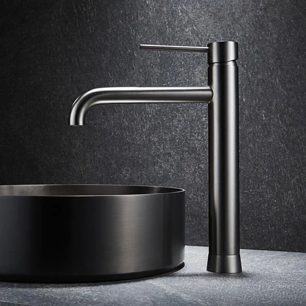 Смеситель для раковины Black&White Universe оружейная сталь, нет в наличии - фото 9