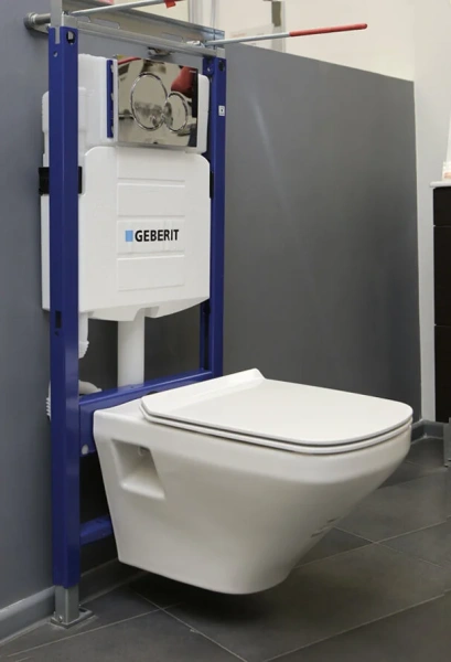 Унитаз подвесной с вертикальным смывом Duravit Durastyle, фарфор, керамика - фото 3