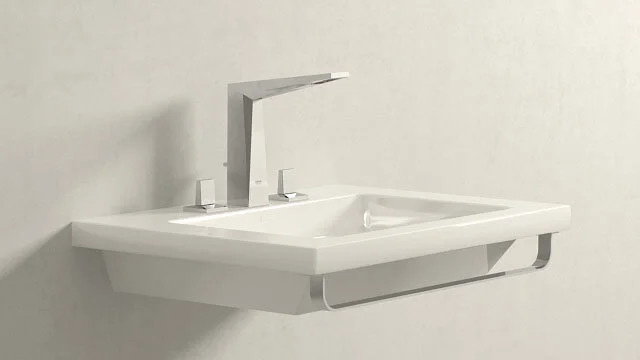 Смеситель для раковины Grohe Allure Brilliant 20344000, на раковину - фото 6