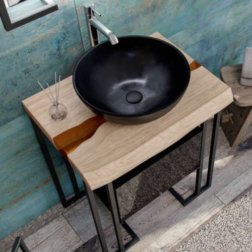 Столешница Velvex Gloss 65 см натуральное дерево - фото 1