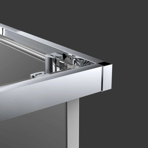 Душевой уголок Vincea Alpha VSS-3AL100 100х100 см 2 двери, недорогие, стеклянные, угловые, без поддона - фото 6