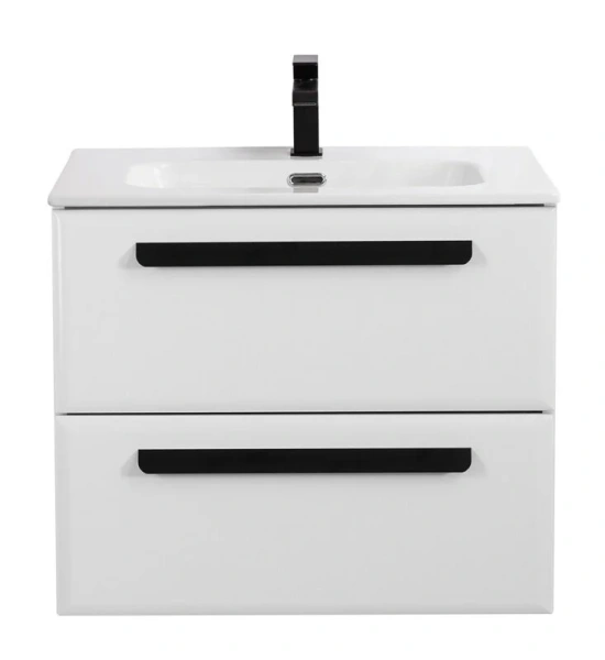 Тумба под раковину подвесная Cezares Eco 70 см Bianco Lucido
