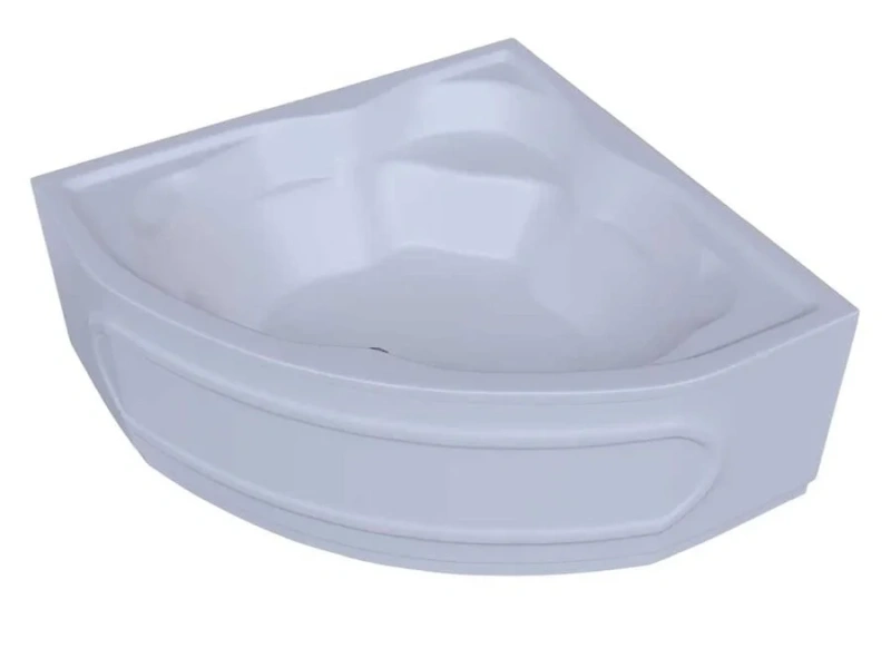Ванна акриловая Акватек Сириус 164x164 см со вклеенным каркасом - фото 2
