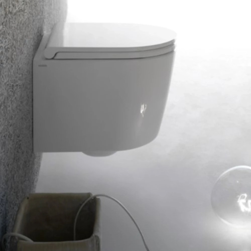 Унитаз подвесной GLOBO Forty3, без бачка, со скрытым бачком - фото 3