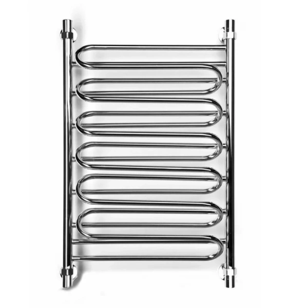 Полотенцесушитель водяной Ника Curve 80x40 см хром - фото 1