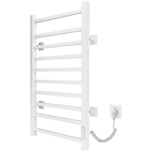 Полотенцесушитель электрический Vincea 80х53 матовый белый, современные, hi-tech - фото 2
