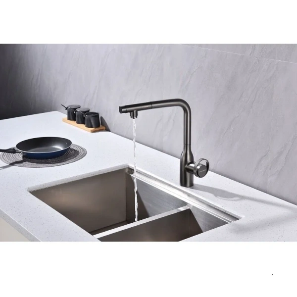 Смеситель для кухни Paulmark Urban беретта, на мойку, на столешницу - фото 6