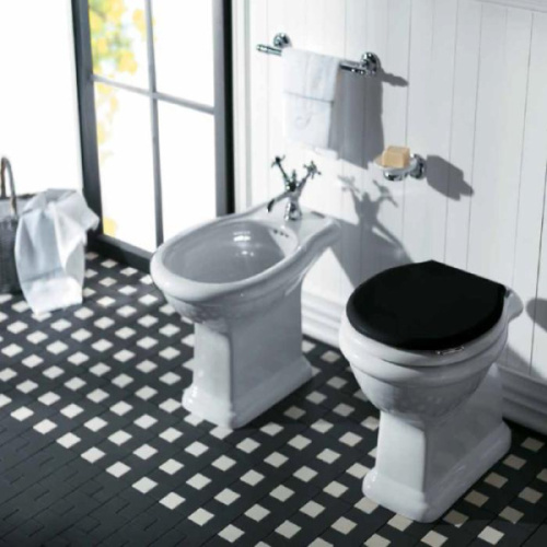 Унитаз напольный Simas Lante вертикальный слив, белый, фарфор, керамика - фото 8