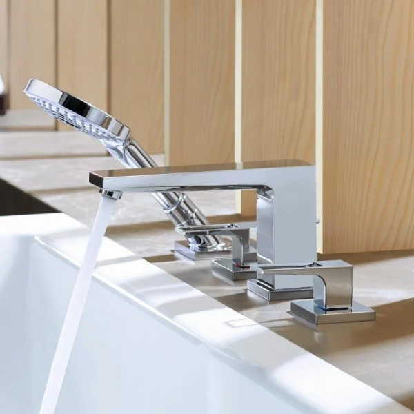 Смеситель для ванны Hansgrohe Metropol 74553000 на 4 отверстия - фото 3
