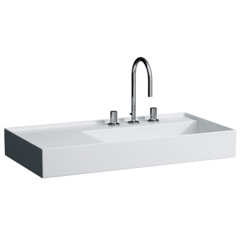 Раковина Laufen Kartell 8.1033.9.000.104.1 90x46 см, 90 см - фото 6