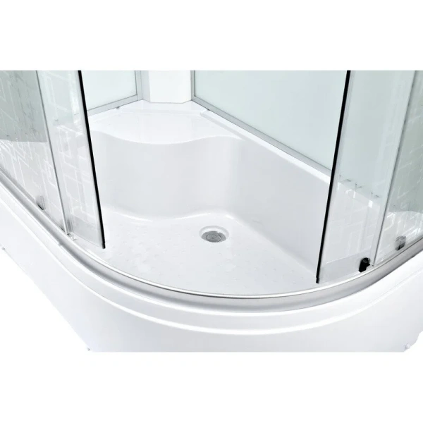 Душевая кабина Deto EM4511 110x80 см с крышей, современныe, hi-tech, декорированныe - фото 10