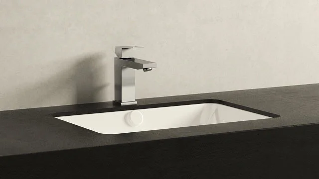 Смеситель для раковины Grohe Eurocube хром - фото 3