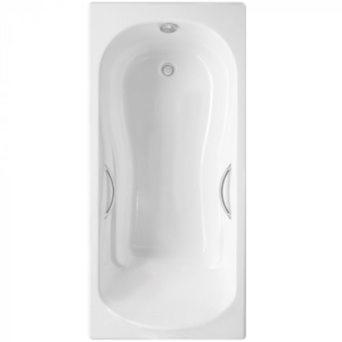 Ванна чугунная Delice Haiti Luxe 160х80 см с отверстиями под ручки - фото 1