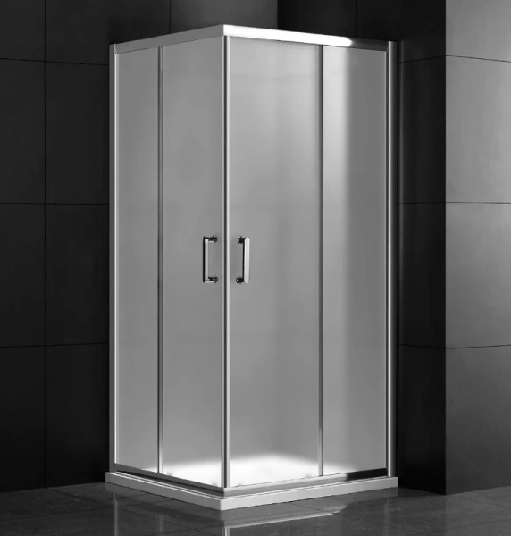 Душевой уголок Gemy Victoria 80х80 см стекло матовое - фото 3