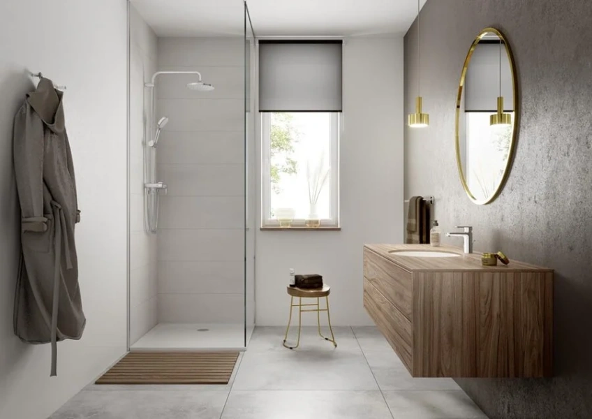Смеситель для раковины Hansgrohe Vernis Blend со сливным гарнитуром, хром, современные, hi-tech - фото 3