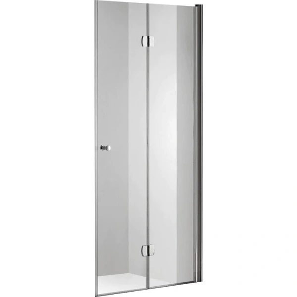 Душевая дверь в нишу Gemy Dutch Windmill 80 см стекло прозрачное - фото 1