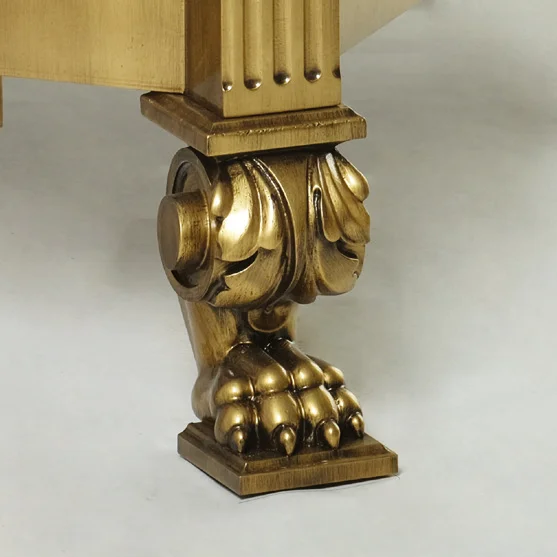 Ванна из искусственного камня Migliore Impero Affusto 180х87 см фурнитура бронза - фото 4