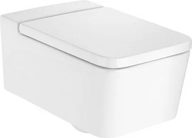 Унитаз подвесной Roca Inspira Square 346537000 безободковый - фото 1