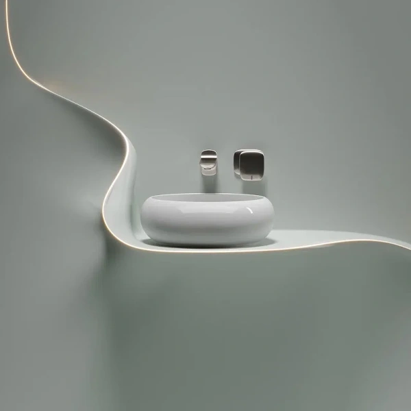 Раковина Ceramica Nova Element 36 см белая матовая, в наличии - фото 8