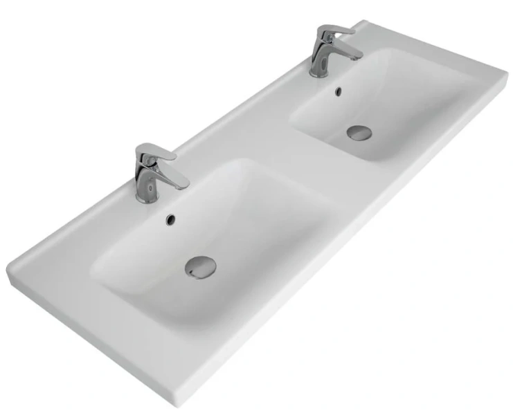 Раковина мебельная Lemark Гармония 125 см двойная index_1 - фото 3