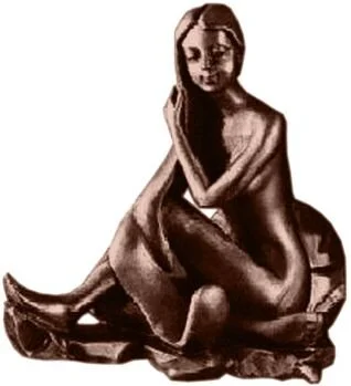 Крючок двойной, медь, Art&Max Juno - фото 1