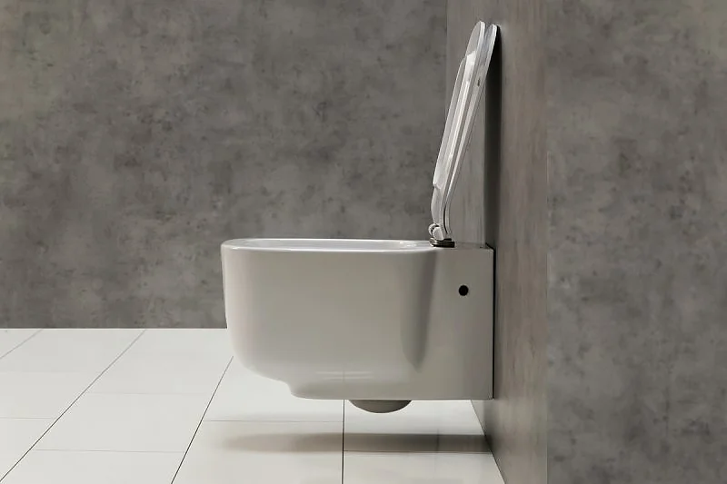 Унитаз подвесной BelBagno Vaso белый, недорогие, с антивсплеском - фото 5