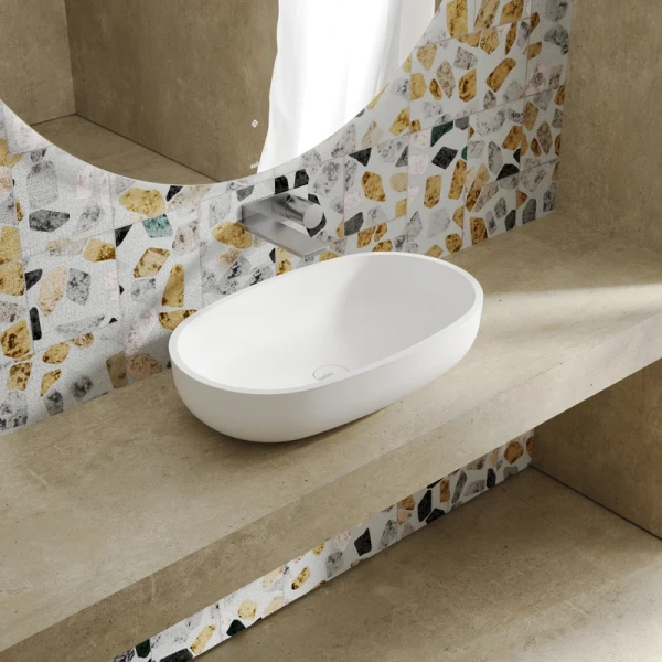 Раковина Salini Gloria 05 64 см покраска по RAL полностью - фото 3