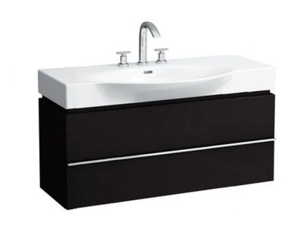 Тумба под раковину подвесная Laufen Case 90 см антрацитовый дуб