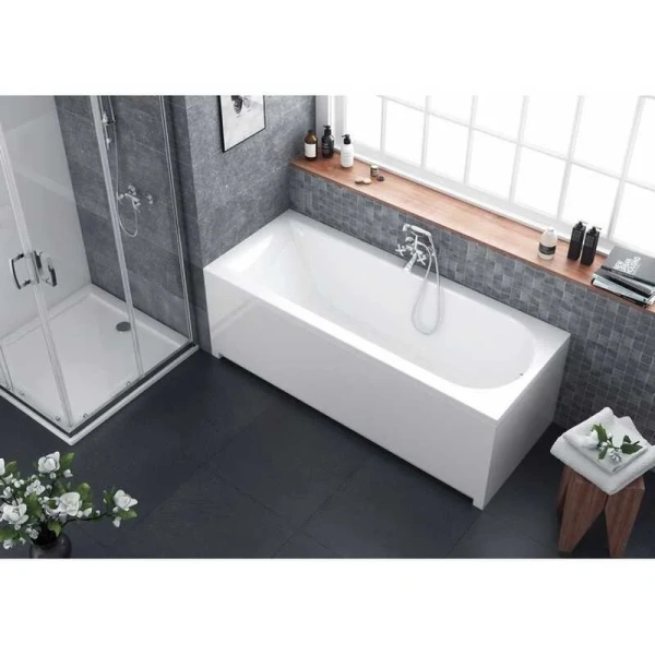 Ванна акриловая Excellent Aurum Slim 150 x 70 см, белый, WAEX.AUR15WHS - фото 3