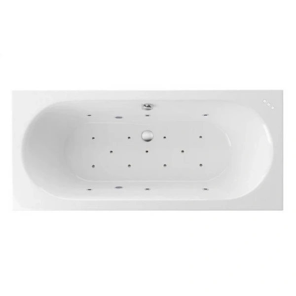 Ванна гидромассажная Excellent Oceana Relax 180 x 80 см, белый/хром, WAEX.OCE18.RELAX.CR - фото 1