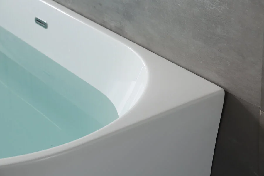 Ванна акриловая Bolu BL-323NS/150, 150 x 70 см, слив-перелив в комплекте, белый, приставные, встраиваемые - фото 7