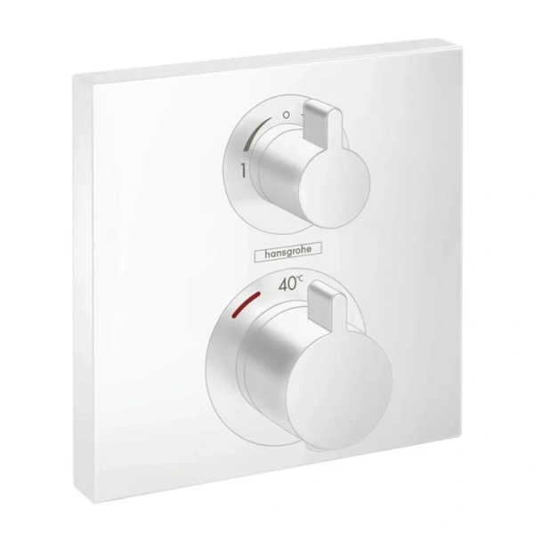 Смеситель для ванны термостатический, цвет хром, Hansgrohe Ecostat Square 15714000