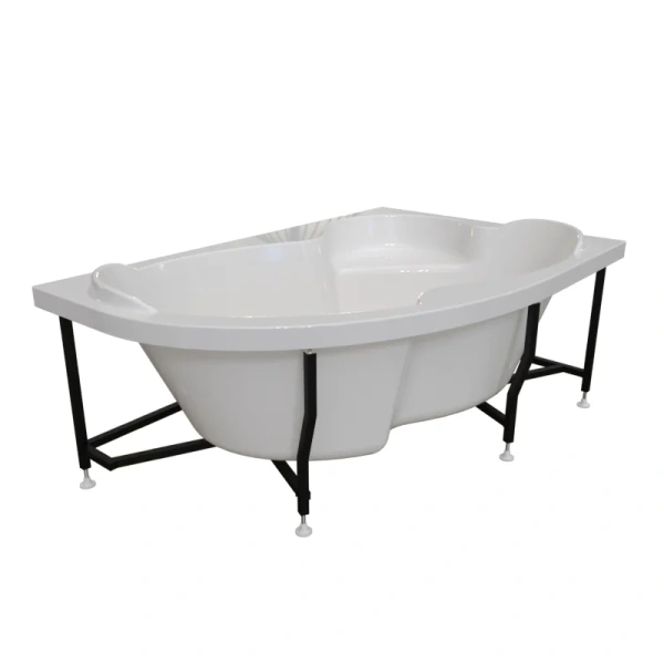 Акриловая ванна Радомир Ирма 2-78-0-1-1-229/2-78-0-2-1-229, 160 x 105 см, L/R, полотенцедержатель, фронтальный экран, каркас в комплекте, белая index_1 - фото 10