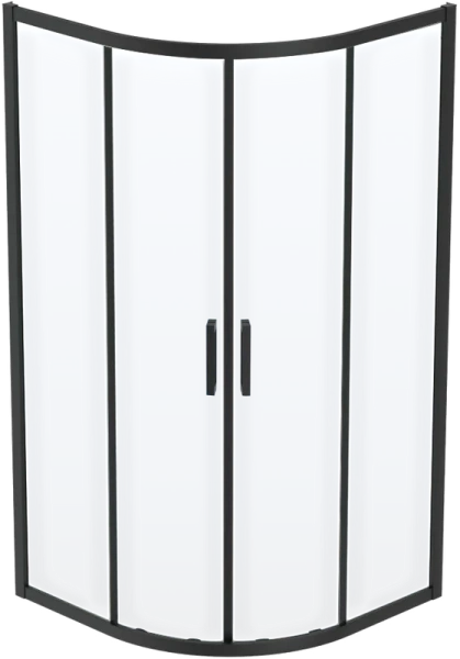 Душевой уголок Ideal Standard Connect 2 100х100 см черный профиль - фото 2