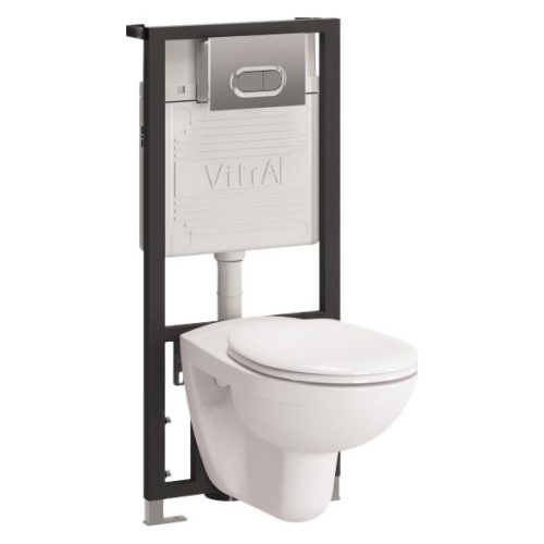 Комплект унитаз с инсталляцией Vitra Normus 9773B003-7202 - фото 1