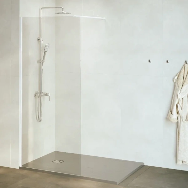 Душевая перегородка RGW Walk In 35100208 80 см алюминий - фото 4