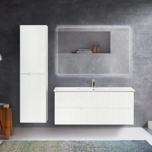 Зеркало с подсветкой Cezares Duet 120 см прямоугольное, прямоугольные - фото 6