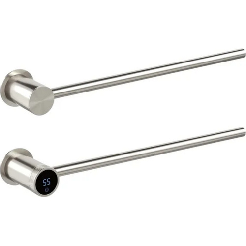Полотенцесушитель электрический Boheme Stick 45x5 см базовый элемент, никель - фото 2