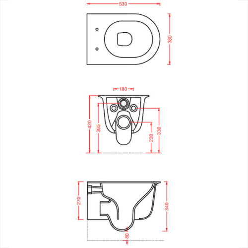 Унитаз подвесной ArtCeram Chic белый матовый - фото 3