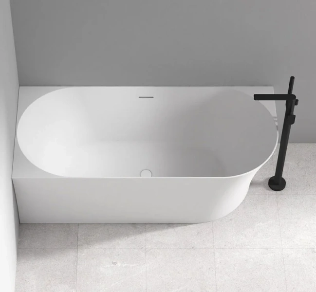 Акриловая ванна ABBER AB9258-1.7 170х78 см ассиметричная, без гидромассажа, большие - фото 6