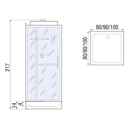 Схема, белый профиль - фото 9