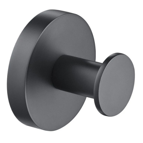 Крючок для ванной Timo Saona черный - фото 1