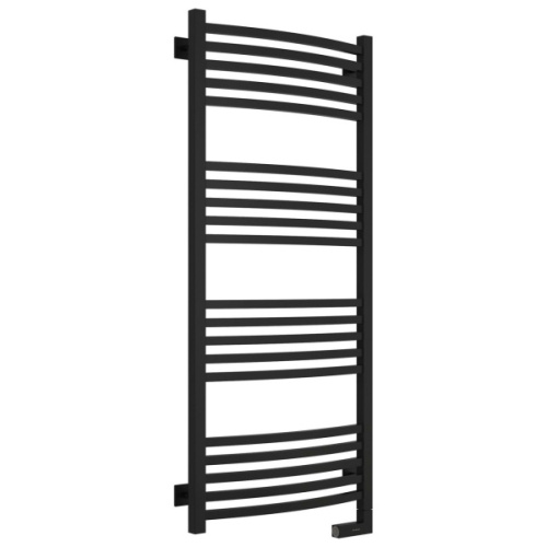 Полотенцесушитель электрический Сунержа Аркус 2.0 120х50 см матовый черный, тэн правый - фото 10