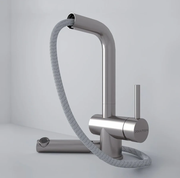 Смеситель для кухни Paulmark Dosse Do214418 с выдвижным шлангом - фото 3