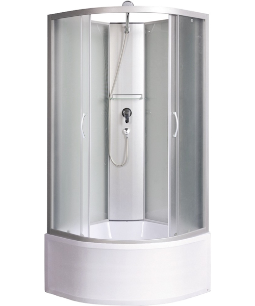 Душевая кабина River Nara XL 90x90 см стекло матовое - фото 1