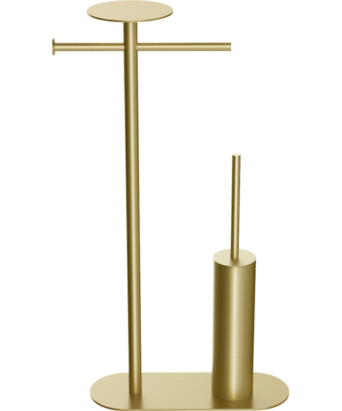Стойка для ванной Boheme Venturo золото матовое - фото 1