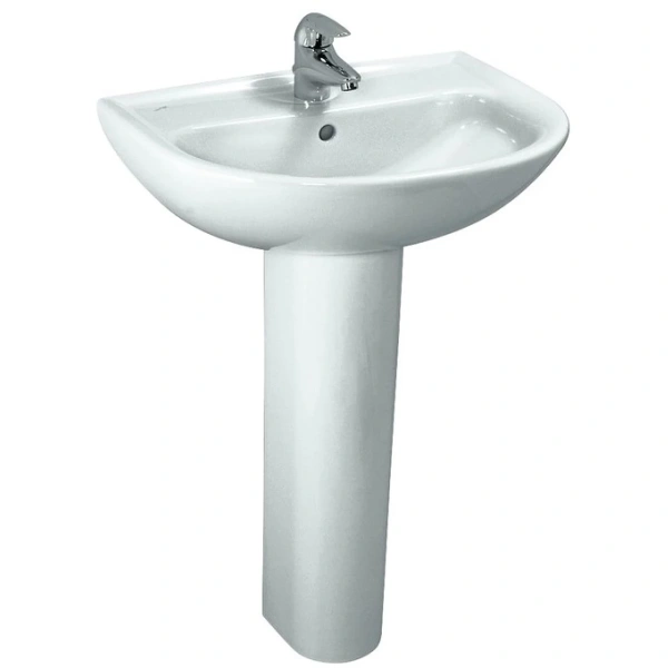 Раковина Laufen Pro 60 см с 1 отверстием для смесителя, современные, hi-tech - фото 2