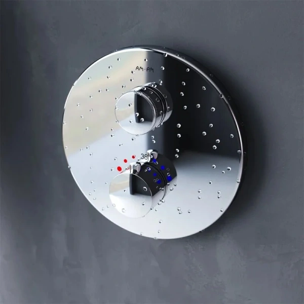 Смеситель для душа AM.PM Inspire V2.0 термостатический F50A75700, скрытого монтажа, встраиваемые в стену - фото 6