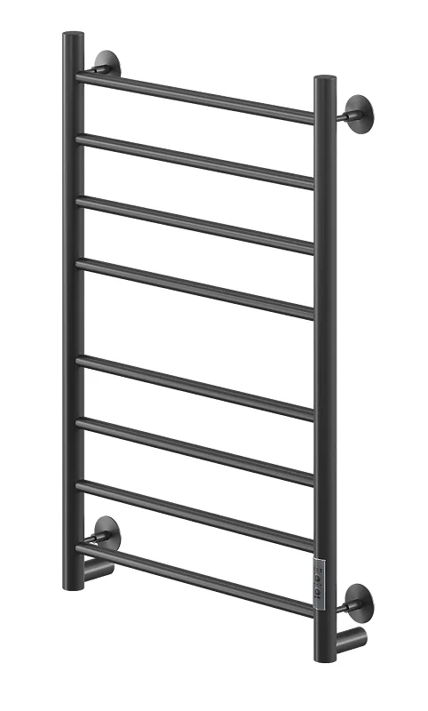 Полотенцесушитель электрический Ника WAY 80х50 см черный матовый - фото 1