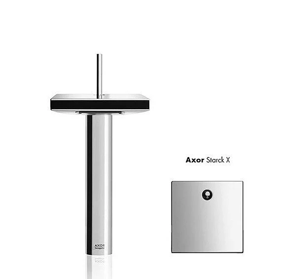 Смеситель для раковины Axor Starck X, 10080000, хром - фото 4